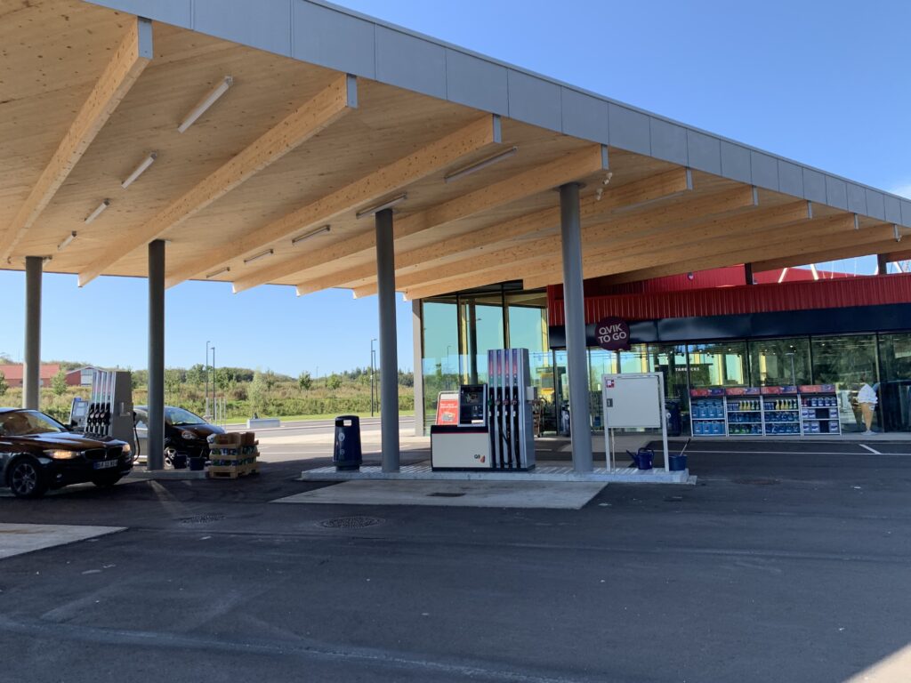 SL-Byg - Q8 tankstation ved Hårup, Silkeborg